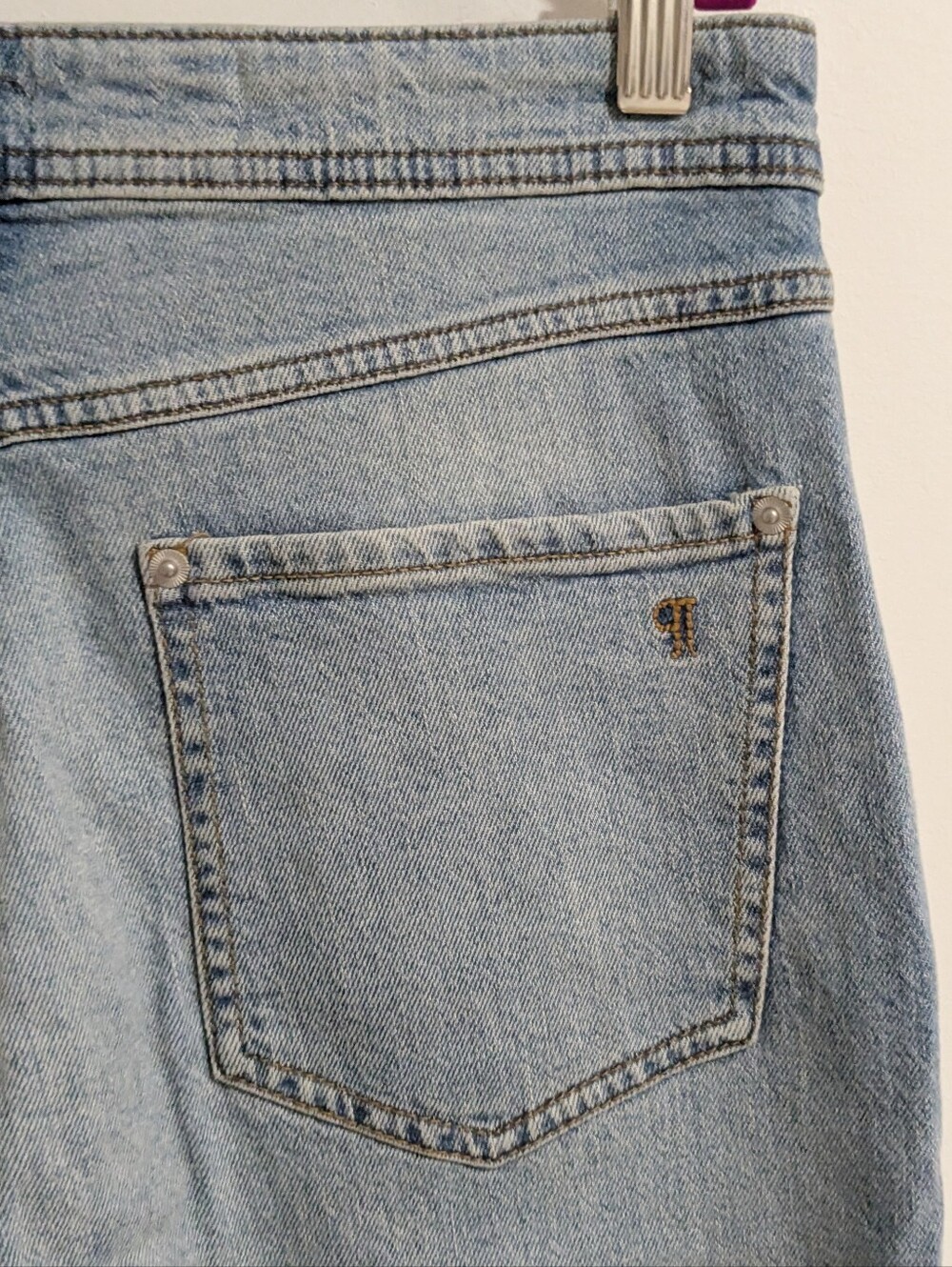 Pilcro Jules Mid-Rise Relaxed Straight-Leg Jeans - Picture 6 of 9
